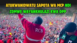 ZILIPOTU SAPOTA WA MCP WATHILA FIRE MASAPOT A DPP CHIFUKWA CHA UTSOGOLERI WA MDZIKO MUNO [upl. by Benedetto]