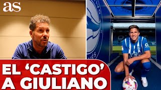 El CASTIGO de SIMEONE a su HIJO GIULIANO si gana al ATLETI  DIARIO AS [upl. by Zadoc]