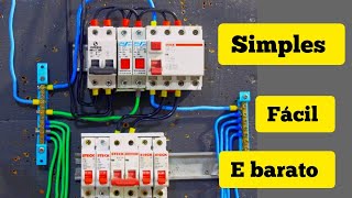 Como Instalar Quadro 220V Com Aterramento TNCS [upl. by Fakieh173]