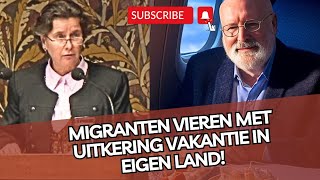 PVVer Faber is KLAAR met LINKS wanbeleid Migranten vieren vakantie in EIGEN LAND met uitkering [upl. by Oiril385]