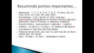 ESPERANTO POR TEXTOS  Lição 3 Adonis Saliba [upl. by Sesilu]