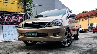 Full turboback exhaust system on a Toyota Innova [upl. by Pokorny]