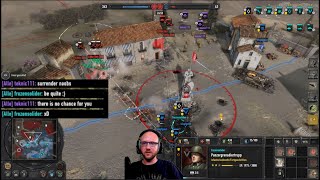 Company of Heroes 3  2v2 Pachino Ackerland  Gegner so gebt auf Wir so Hold my beer [upl. by Aryek]