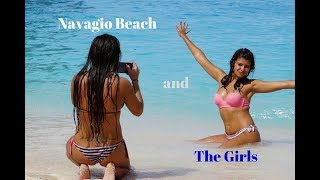 Navagio and the girls The beach where girls go crazy [upl. by Nosdivad437]