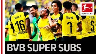 Dortmunds Dramatic 7Goal Thriller  Super Subs Alcacer amp Götze Save BVB Again [upl. by Aneelahs532]