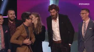 Good Mythical Morning Wins the Award for Show of the Year  Streamy Awards 2019 [upl. by Newra247]