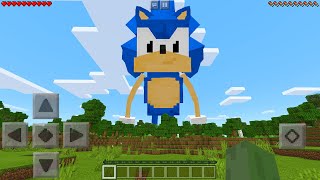 I Found SONIC in Minecraft Pocket Edition [upl. by Kone]