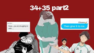 The aftermath of 3435 lyric videoIwaoiHaikyuu text [upl. by Pinter]