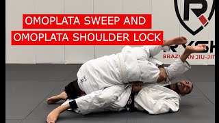 OMOPLATA SWEEP AND OMOPLATA SHOULDER LOCK [upl. by Yhtrod858]