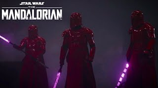 Paz Vizsla Vs The Praetorian Guards  The Mandalorian [upl. by Booker629]