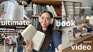 The ultimate BOOK video ⭐ bookstore amp stationary shopping mood reading book haul [upl. by Etteragram]