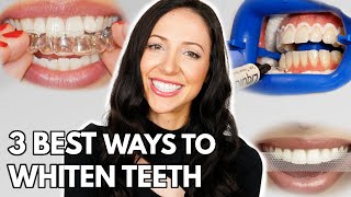 3 Best Ways to Whiten Teeth Dental Hygienist Explains [upl. by Oniger734]