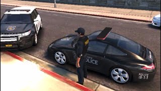 POLICE OFFICERS Role play in Onestate RP game [upl. by Molahs1]