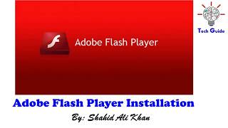 Flash Player download and Install [upl. by Eneres]