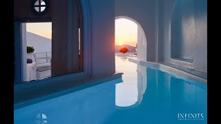 Honeymoon Pool Suite  Dana Villas amp Infinity Suites Santorini [upl. by Netsyrc]