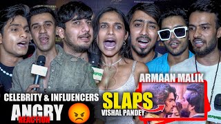 Armaan Malik SLAPS Vishal Pandey TV Celebrity amp Influencers STRONG REPLY  Bigg Boss OTT 3 [upl. by Acsehcnarf932]