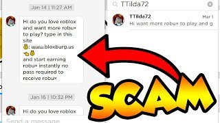 10 Free Robux Scams That People ACTUALLY FALL FOR [upl. by Mrots863]