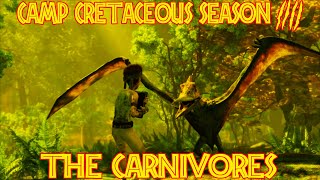 ALL THE CARNIVORES Camp Cretaceous season 4 video [upl. by Rovert]