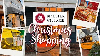 Bicester Village Shopping Vlog  Come Luxury Christmas Shopping With Me  Sale Up to 70 Discount [upl. by Isidore]