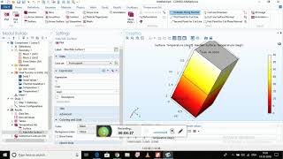 Basic COMSOL heat transfer in solids [upl. by Domenic398]