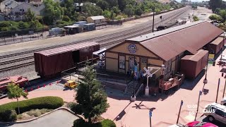 The threeday Central Coast Railroad Festival continued on Saturday [upl. by Ethben]