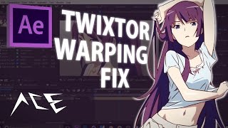 After Effects AMV Tutorial  Twixtor Warping Fix [upl. by Wooster158]