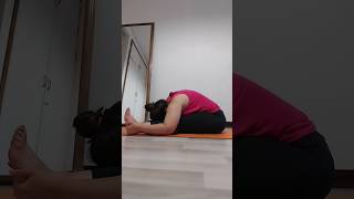 how to bend forward  paschimottanasana in yoga [upl. by Brennen]