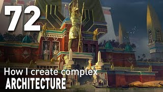 CONCEPT ART Architectural Scenes Process [upl. by Robison443]