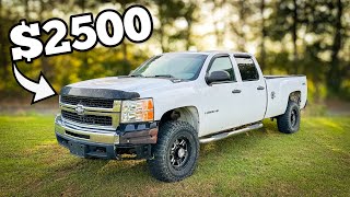 I BOUGHT the BEST truck I could buy for 2500 And Fixed It [upl. by Nathanoj]