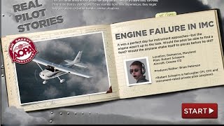 Real Pilot Story Engine Failure in IMC [upl. by Long204]