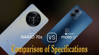 Realme Narzo 70x vs Motorola Moto G14 A Comparison of Specifications [upl. by Nawrocki]