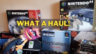 What a Haul  Great Gaming Finds at the Car Boots [upl. by Rycca283]