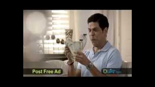 Quikr New tv ad  What a Riot  15 sec [upl. by Lashonde]