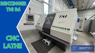 BENZINGER TNI B6  CNC Lathe [upl. by Noivaz]