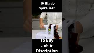 Vegetable Spiralizer RecipesBrieftons 10Blade SpiralizerSPIRALIZER BEGINNERS GUIDE [upl. by Swenson778]