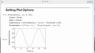 Making classy plots in Mathematica [upl. by Sinai]