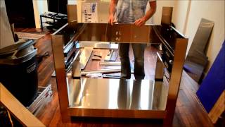 Unboxing and Assembly of Kobalt Workbench from Lowes [upl. by Kramal]