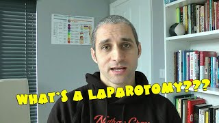 What to expect from a Laparotomy  Part 1 The Surgery [upl. by Avad652]