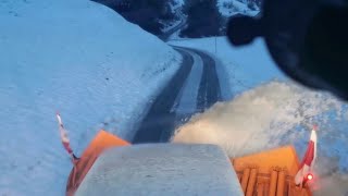 🌨️Schneeräumung  Winterdienst Steyr 6225 CVT  Hauer Wirft Extrem viral shorts asmr funny [upl. by Ivz839]