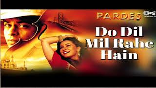 DI DIL MIL RAHE HAIPARDESH MOVIE SONG SHAHRUKH KHAN KUMAR SANU [upl. by Annaoj]