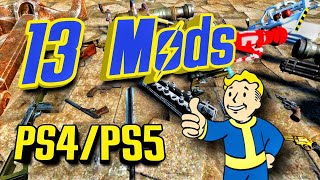 13 Weapon Mods Put To The Test In Fallout 4 PS4PS5  Next Gen Update [upl. by Aztiley]