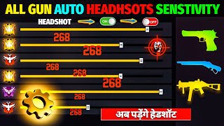 Free Fire Auto Headshot Trick 2024 Sensitivity  2gb 4gb 6gb Ram Headshot Sensitivity Setting [upl. by Greggory]