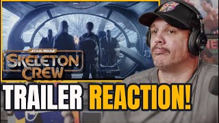 Star Wars Skeleton Crew  Official Trailer REACTION  Jude Law  Nick Frost [upl. by Nosirb]