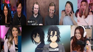 HORIMIYA EPISODE 1 REACTION MASHUP [upl. by Araas]