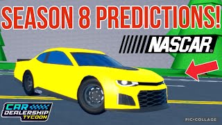 Season 8 Update Predictions In Car Dealership Tycoon 🔥 cardealershiptycoon [upl. by Inigo]