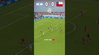 Argentina vs Chile en 60 segundos  Pisados por un Toro [upl. by Romanas]