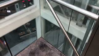 Thyssen Krupp MRLs modernised by Rubax lifts  Winter Gardens Manchester Arndale [upl. by Torry804]