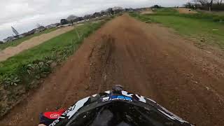 MOTOCROSS LA TURBALLE  125 YZ GYTR  chutes [upl. by Pooley]