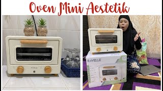 REVIEW OVEN RAVELLE Mini 12 Liter Oven Aestetik  Rekomendasi Oven Terbaik [upl. by Lateh]