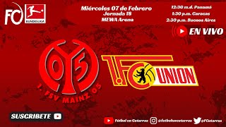 1FSV Mainz 05 VS 1FC Union Berlin  BUNDESLIGA  Jornada 18 [upl. by Rowena779]